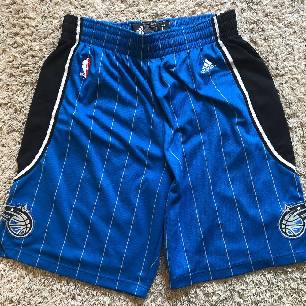 Adidas NBA Orlando Magic Basketball Shorts - Blue